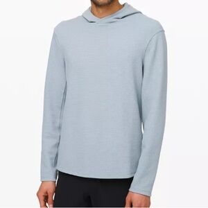 Lululemon Athletica Shift Stitch Hoodie Waffle Knit Sweater Large
